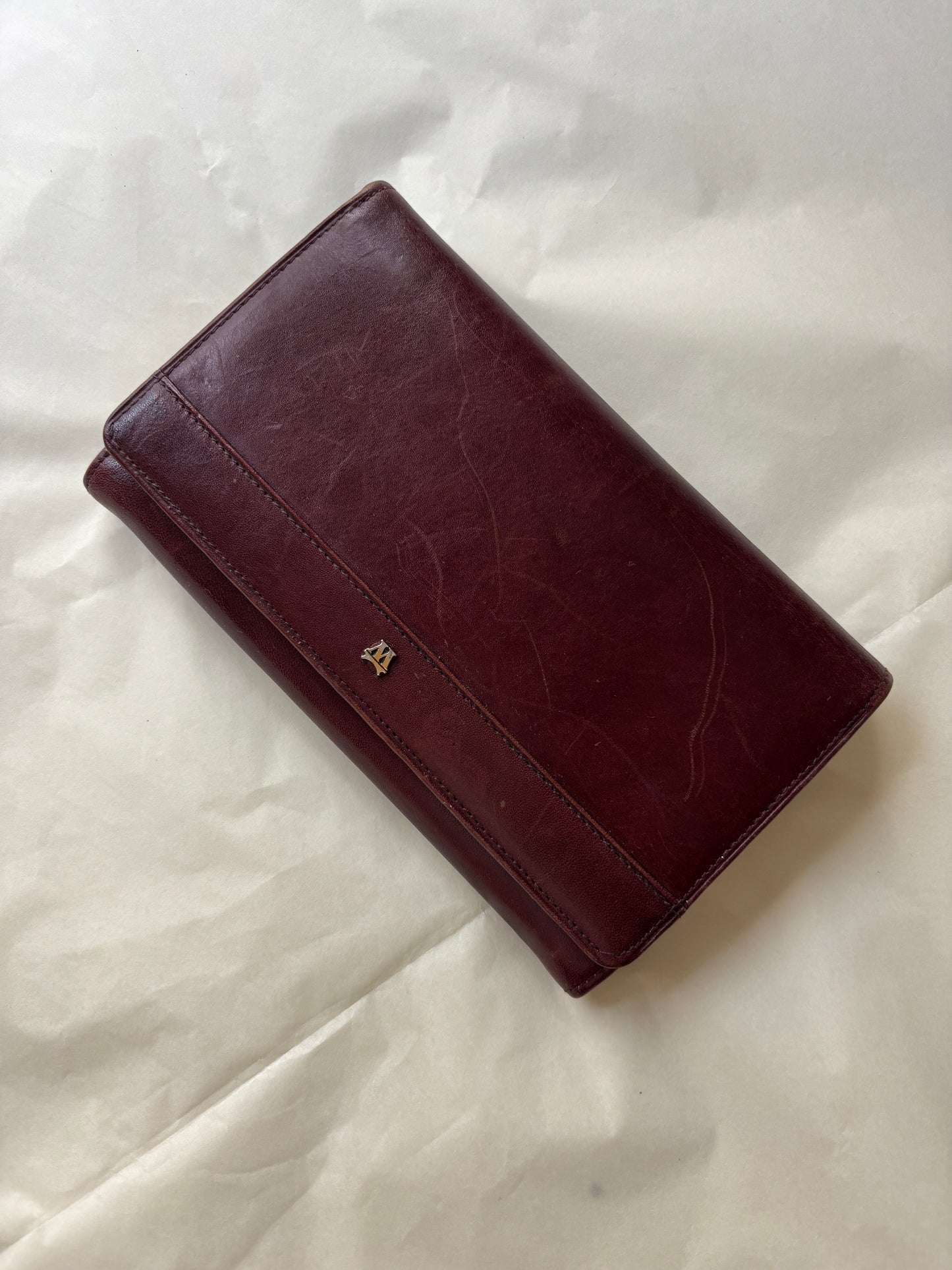 Matraş deri cüzdan