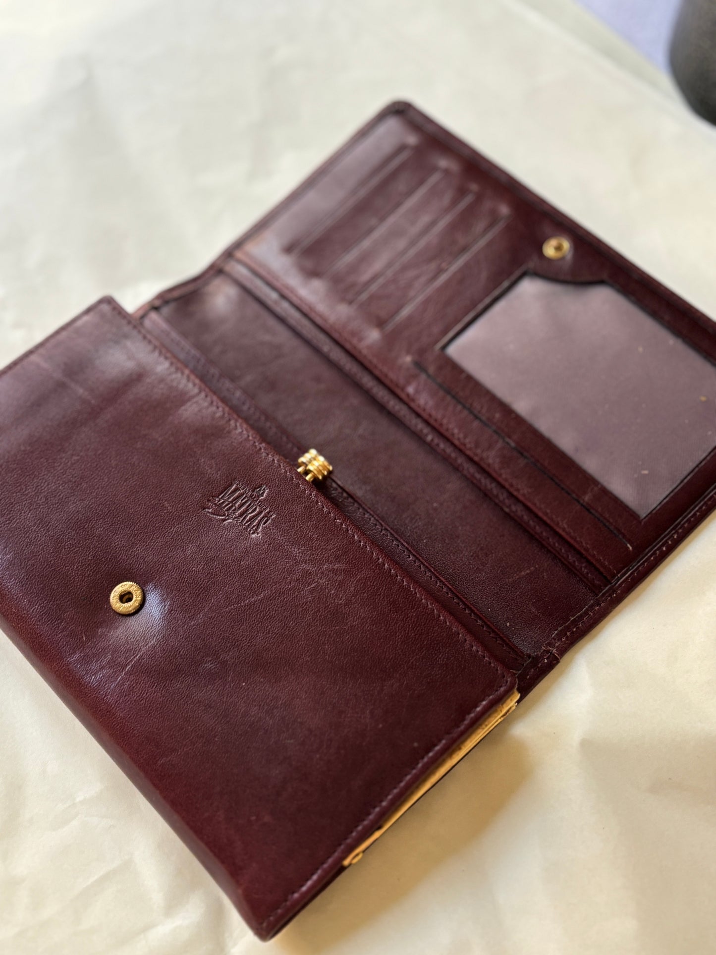 Matraş deri cüzdan