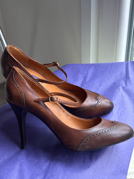 Ralph Lauren Topuklu Deri Ayakkabı