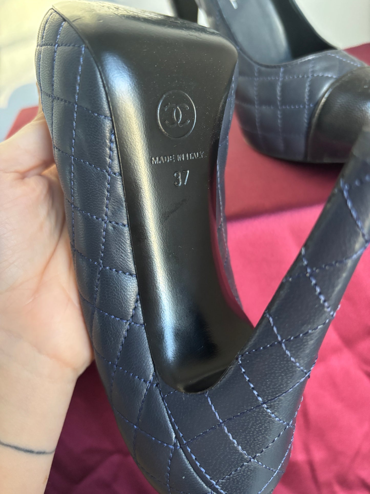 Chanel Topuklu Ayakkabı