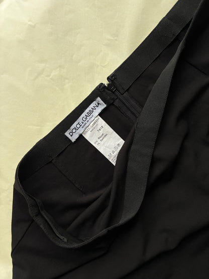 Dolce&Gabbana Midi Siyah Etek