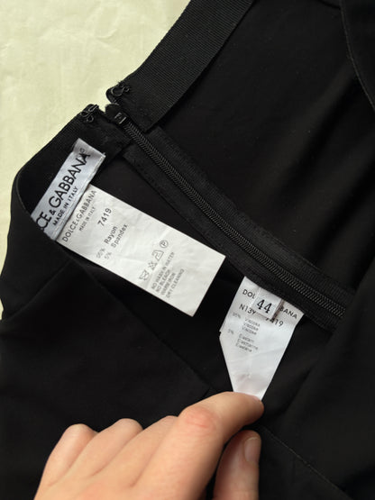 Dolce&Gabbana Midi Siyah Etek