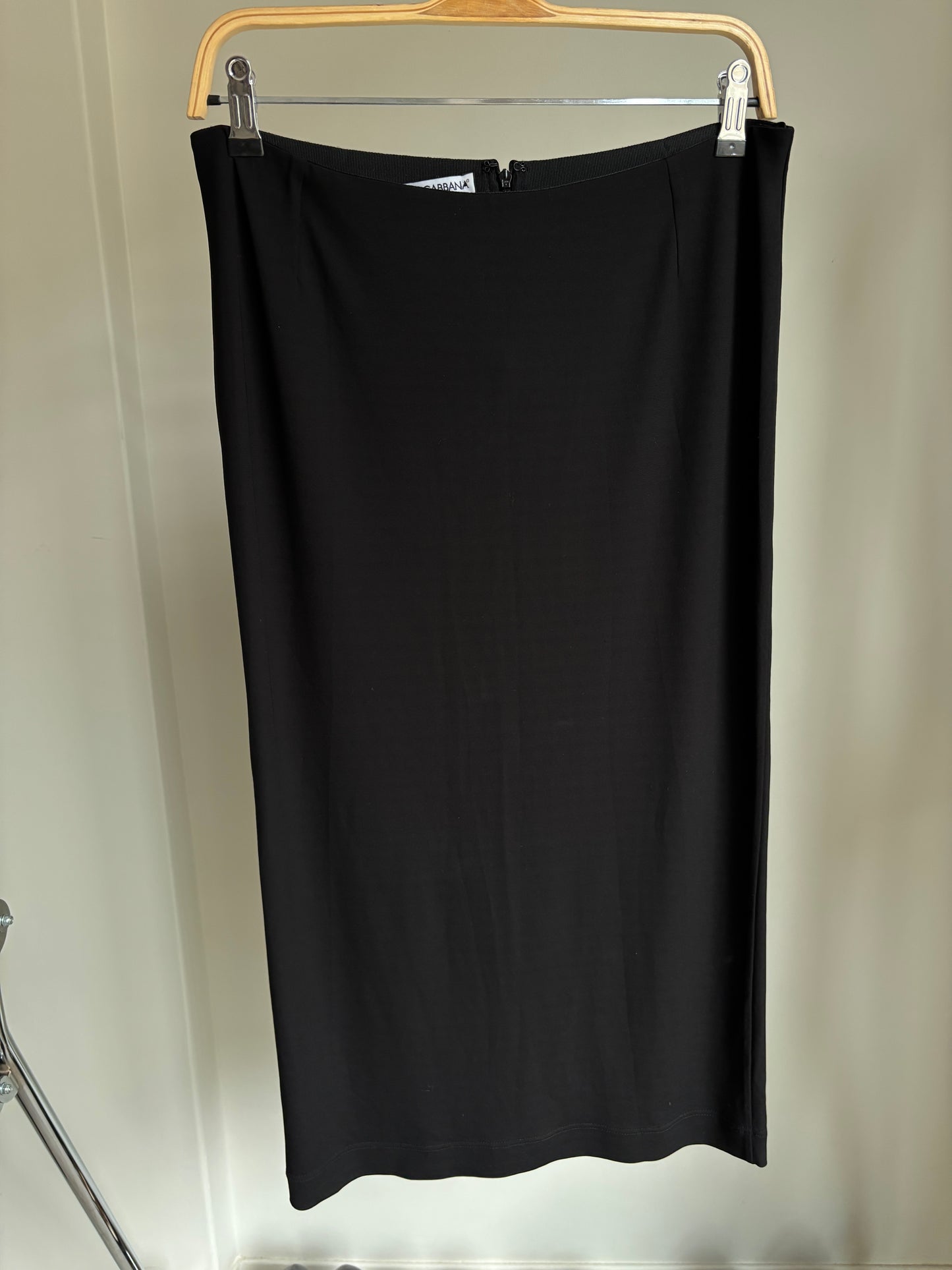 Dolce&Gabbana Midi Siyah Etek